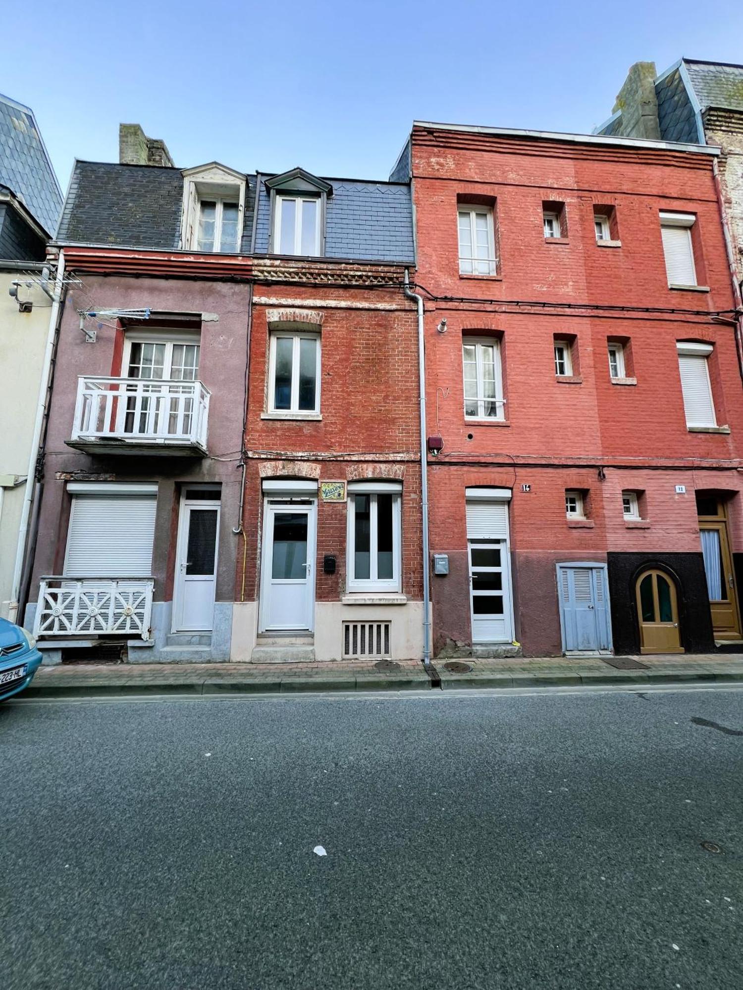 Maison De Pecheurs Malvina Le Tréport Exterior foto